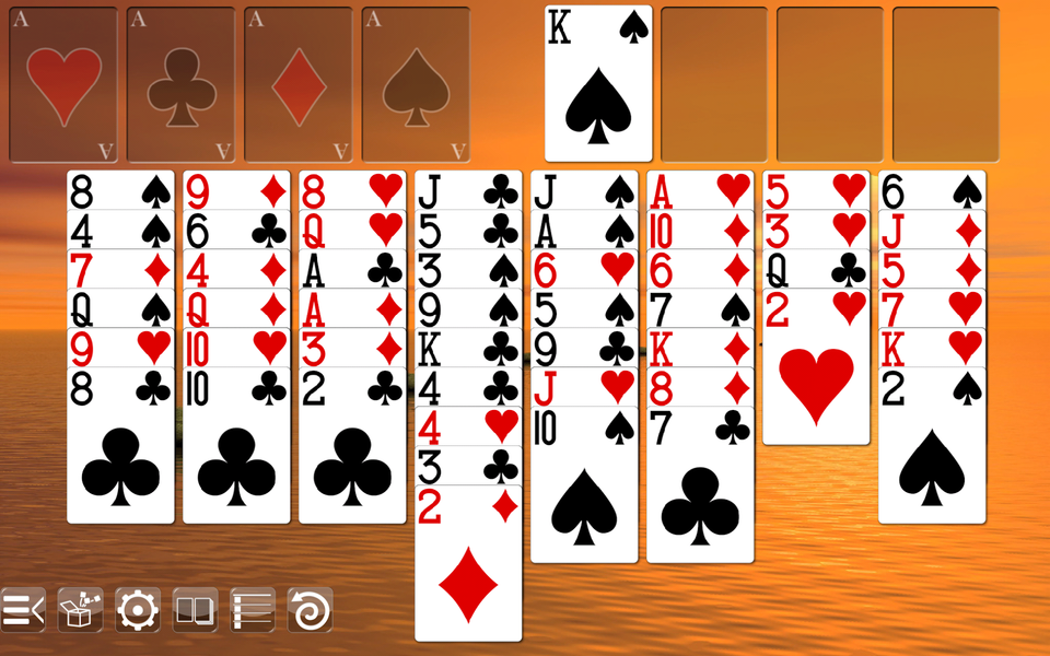 FreeCell Solitaire - عکس بازی موبایلی اندروید