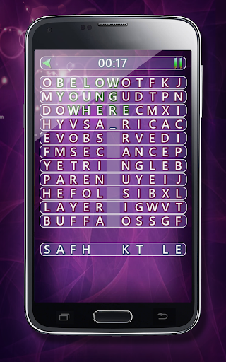 Hidden Words - Gameplay image of android game