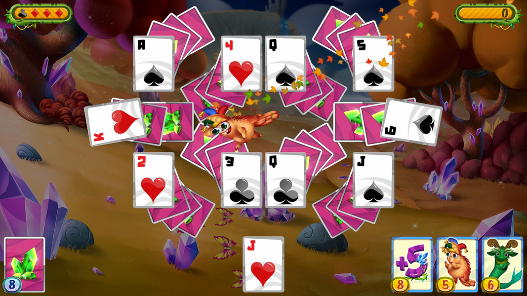 Solitaire Creatures - عکس بازی موبایلی اندروید
