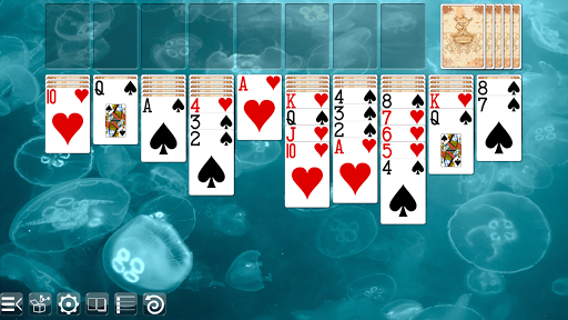 Spider Solitaire - عکس بازی موبایلی اندروید