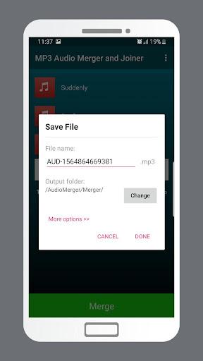 MP۳ Audio Merger and Joiner - عکس برنامه موبایلی اندروید