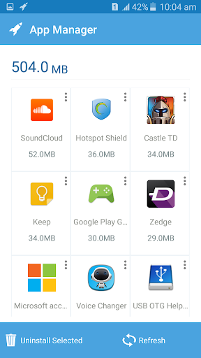 Memory Booster Cleaner Auto - Image screenshot of android app