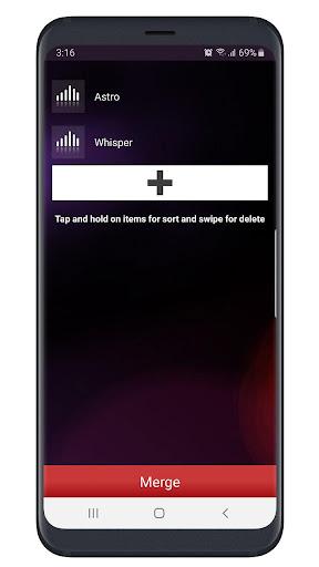 MP۳ Cutter and Audio Merger - عکس برنامه موبایلی اندروید