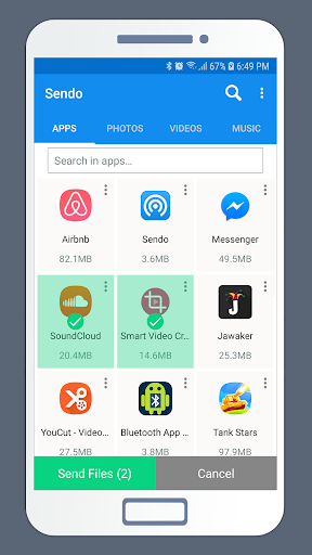 Sendo - File Share & Transfer - Image screenshot of android app