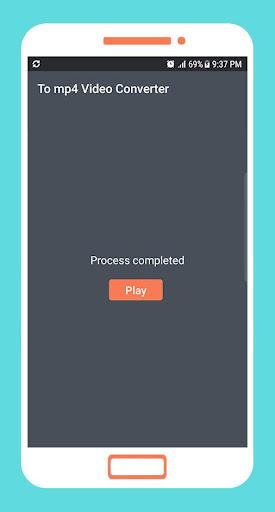 To mp۴ ۳gp webm Video Converte - عکس برنامه موبایلی اندروید
