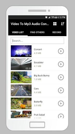 Video To Mp3 Audio Converter - Image screenshot of android app