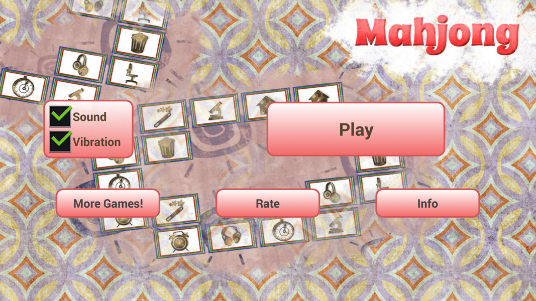 Mahjong - Gameplay image of android game