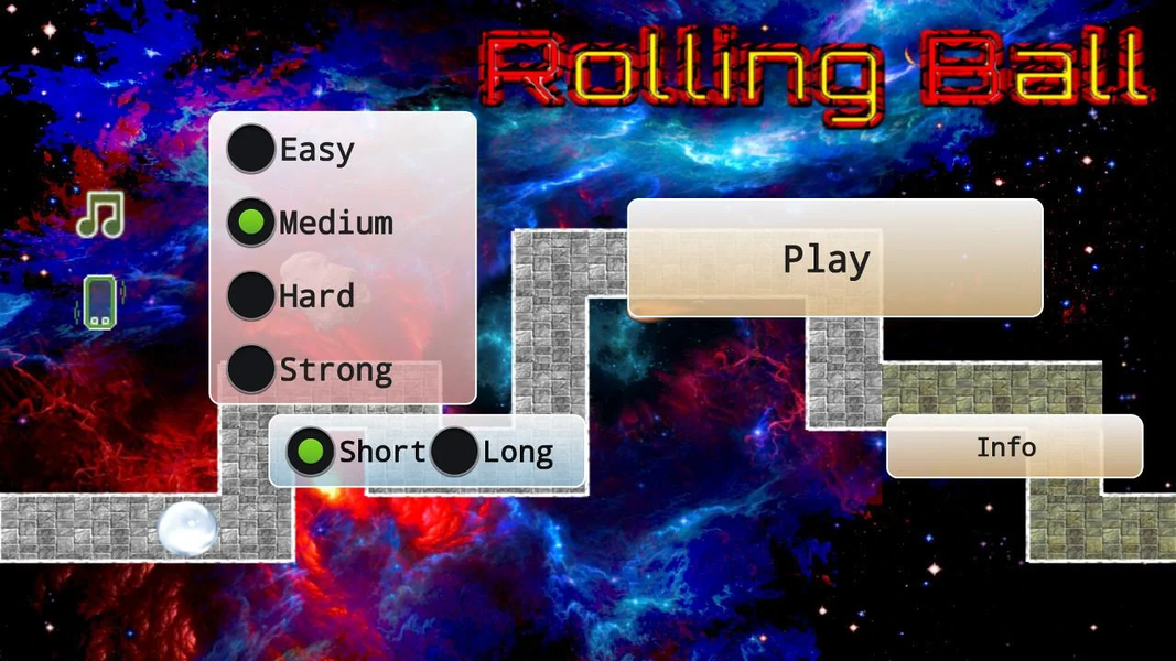 Rolling Ball - Gameplay image of android game