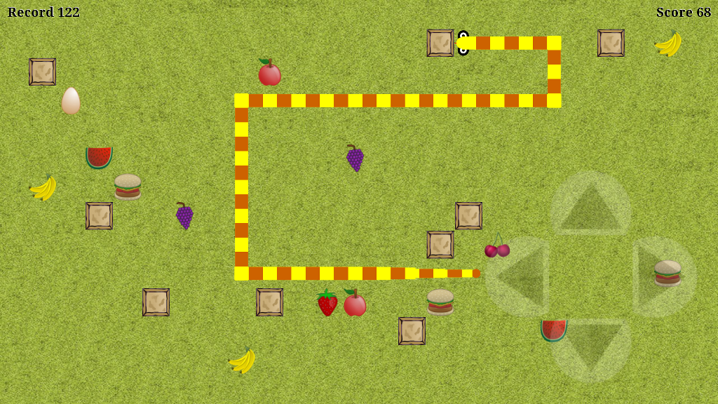 The Snake - Gameplay image of android game