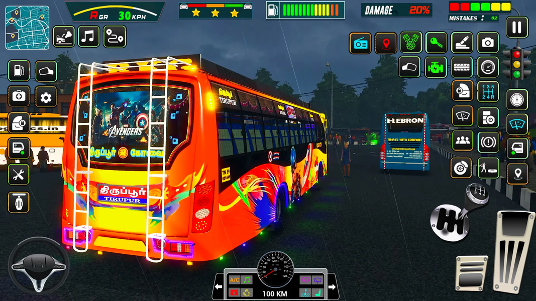 Real Bus Driving Game 2023 - Gameplay image of android game