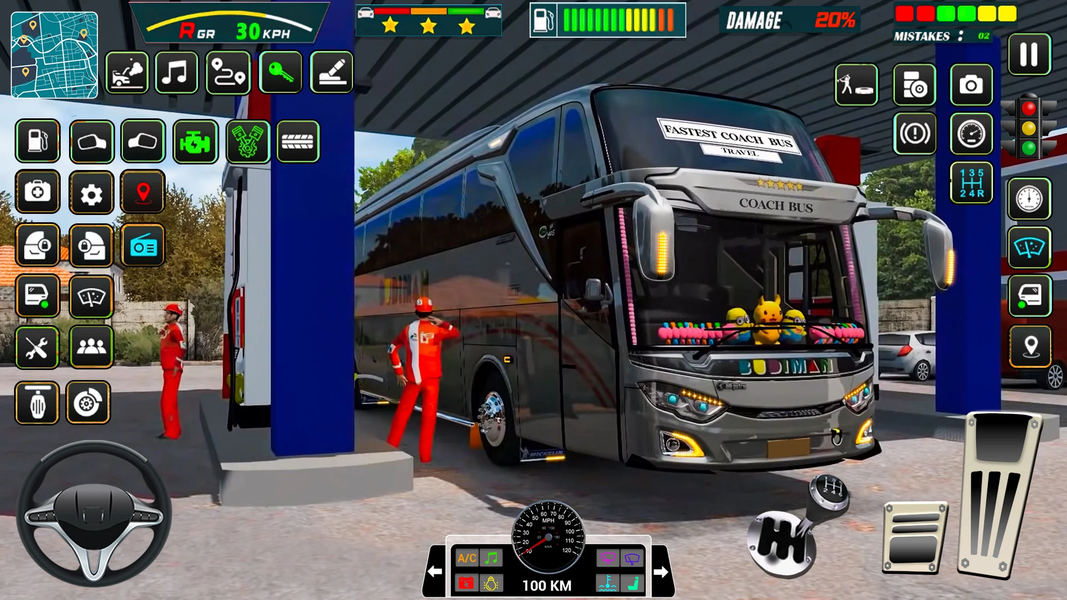 Real Bus Driving Game 2023 - Gameplay image of android game