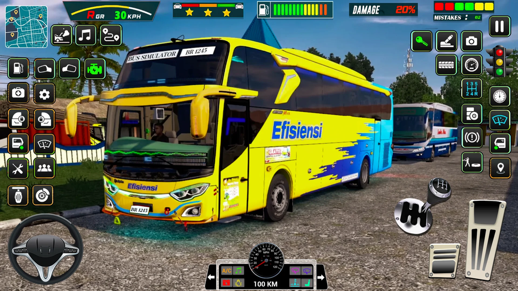 Bus Simulator America-City Bus - Gameplay image of android game