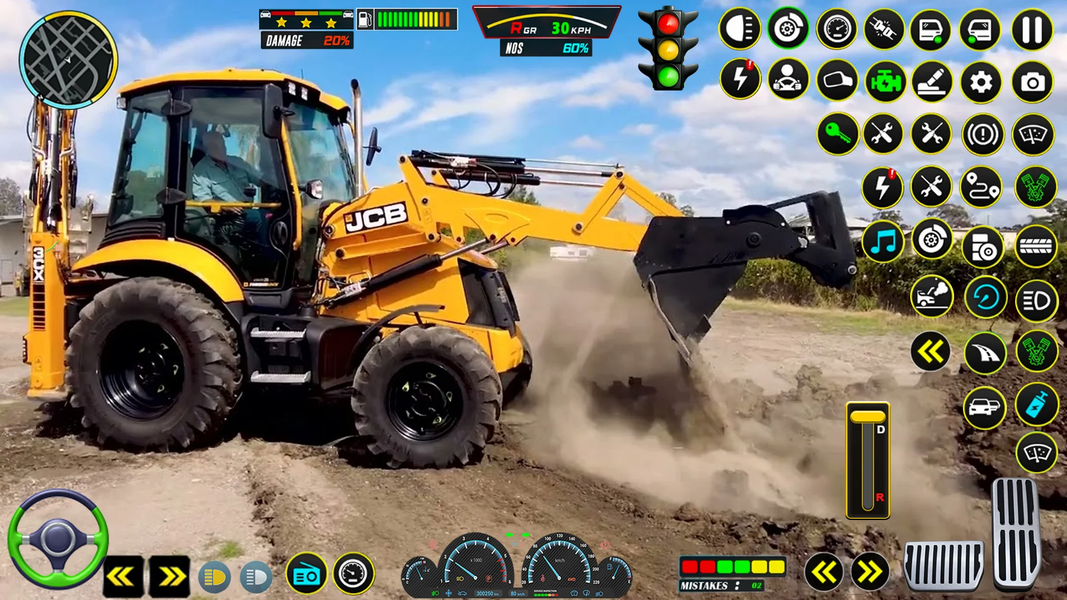 Real Jcb Sand Truck Game - عکس بازی موبایلی اندروید
