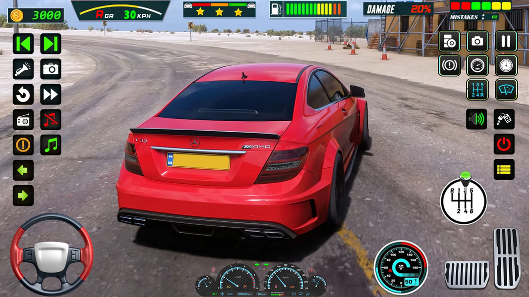 Driving School Game: City Car - عکس بازی موبایلی اندروید