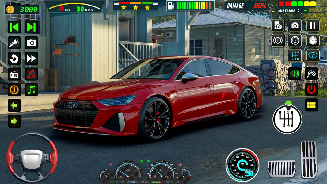 City Car Simulator Car Driving - Gameplay image of android game