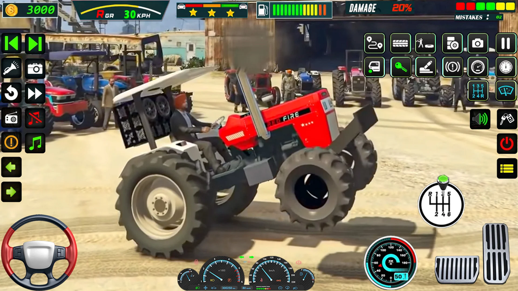 US Tractor Farming Games 3d - Gameplay image of android game