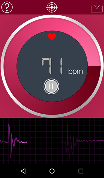 Heart Beat Rate Monitor - عکس برنامه موبایلی اندروید
