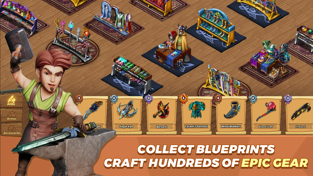Shop Legends: Tycoon RPG - Gameplay image of android game