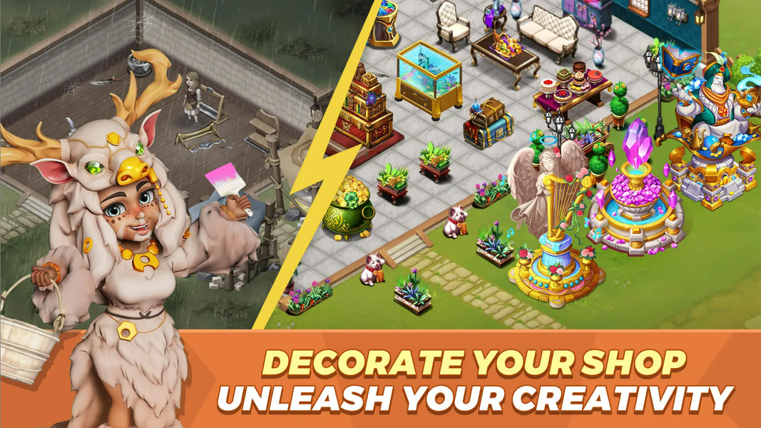 Shop Legends: Tycoon RPG - Gameplay image of android game