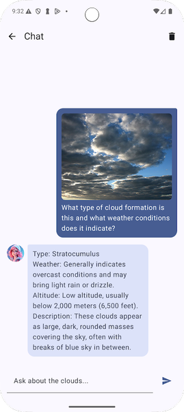 Cloud Identifier - عکس برنامه موبایلی اندروید