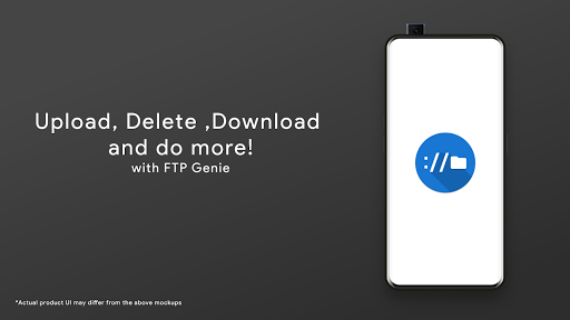 FTP Genie - Upload, download and backup files - عکس برنامه موبایلی اندروید