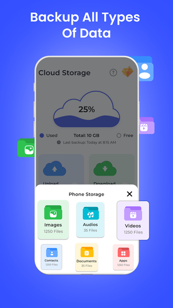 Cloud Storage & Cloud Drive - عکس برنامه موبایلی اندروید
