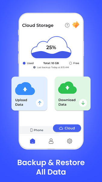 Cloud Storage & Cloud Drive - عکس برنامه موبایلی اندروید