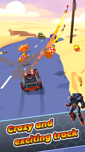 Clash of Robot: Wild Racing - Gameplay image of android game