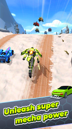 Clash of Robot: Wild Racing - Gameplay image of android game