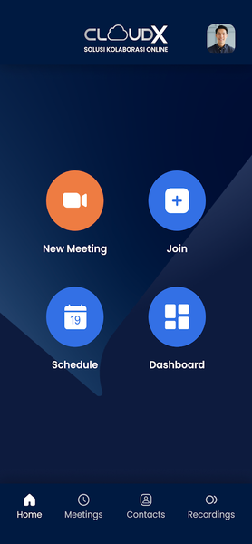 CloudX Meeting - عکس برنامه موبایلی اندروید