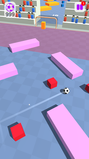 Tricky Kick - Crazy Soccer Goal Game - Gameplay image of android game