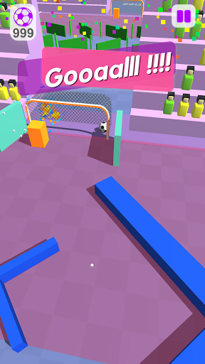 Tricky Kick - Crazy Soccer Goal Game - Gameplay image of android game