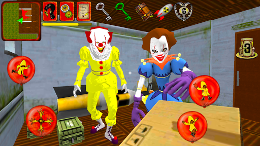 Clown Brothers. Neighbor Escape ۳D - عکس بازی موبایلی اندروید