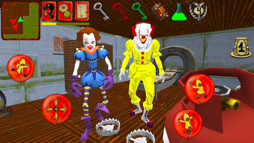 Clown Brothers. Neighbor Escape ۳D - عکس بازی موبایلی اندروید