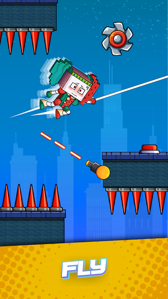 Clown Monster: Swing Master - Gameplay image of android game