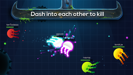 Jellies.io Deep Oceanwar - Gameplay image of android game