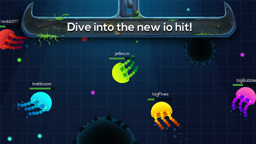 Jellies.io Deep Oceanwar - Gameplay image of android game