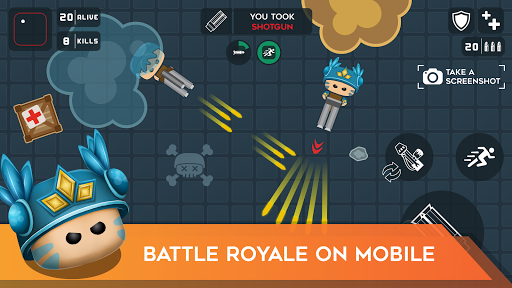 Mobg.io Survive Battle Royale - Gameplay image of android game