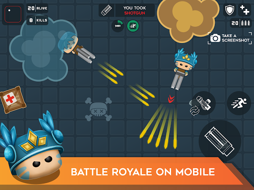 Mobg.io Survive Battle Royale - عکس بازی موبایلی اندروید