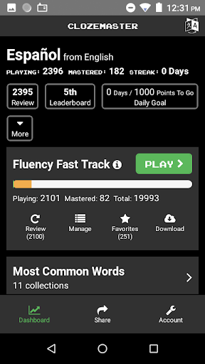 Clozemaster: language learning - عکس برنامه موبایلی اندروید