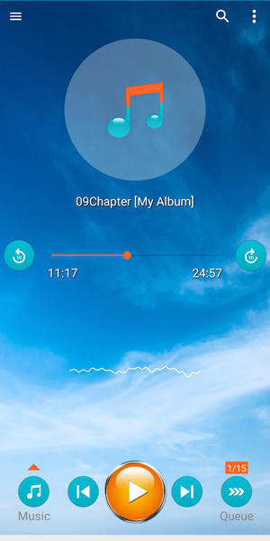 Music Queue - Image screenshot of android app