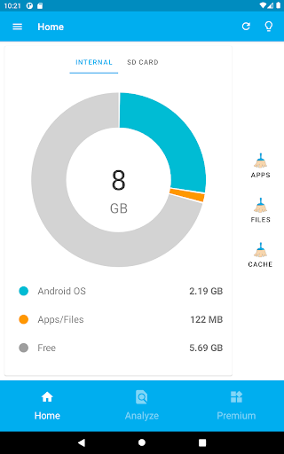 Storage Space - عکس برنامه موبایلی اندروید