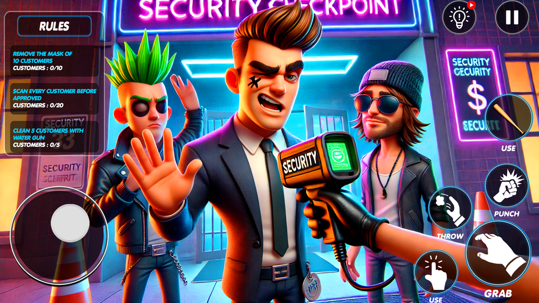 Club Security Duty Simulator - عکس بازی موبایلی اندروید