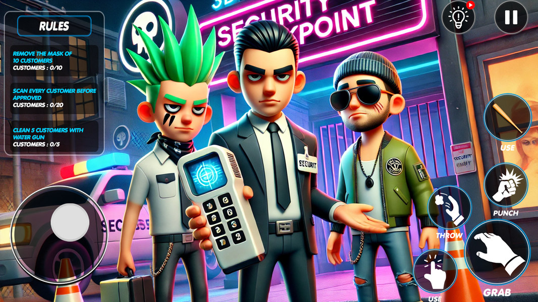Club Security Duty Simulator - عکس بازی موبایلی اندروید