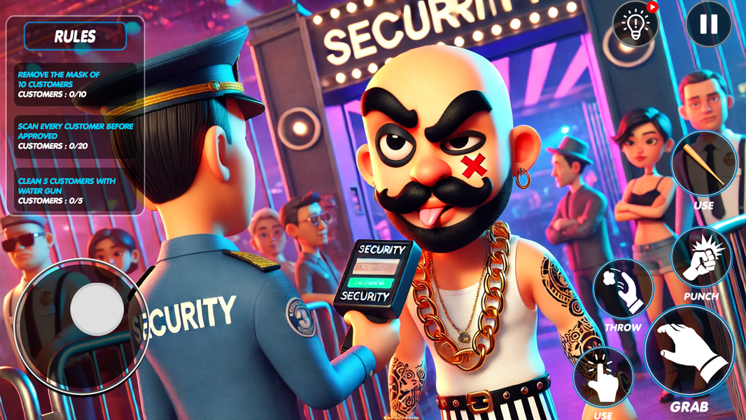 Club Security Duty Simulator - عکس بازی موبایلی اندروید