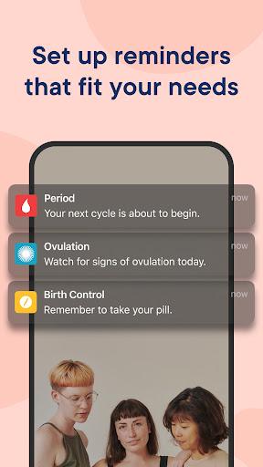 Period Tracker Clue - Ovulation and Cycle Calendar - عکس برنامه موبایلی اندروید