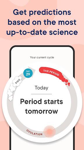 Period Tracker Clue - Ovulation and Cycle Calendar - عکس برنامه موبایلی اندروید