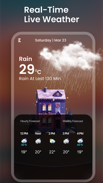 Weather - عکس برنامه موبایلی اندروید