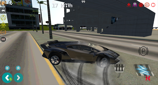 Stunt Car Simulator 3D - Gameplay image of android game