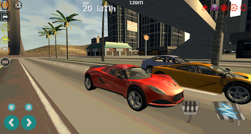 Car Drift Racing Simulator - Gameplay image of android game